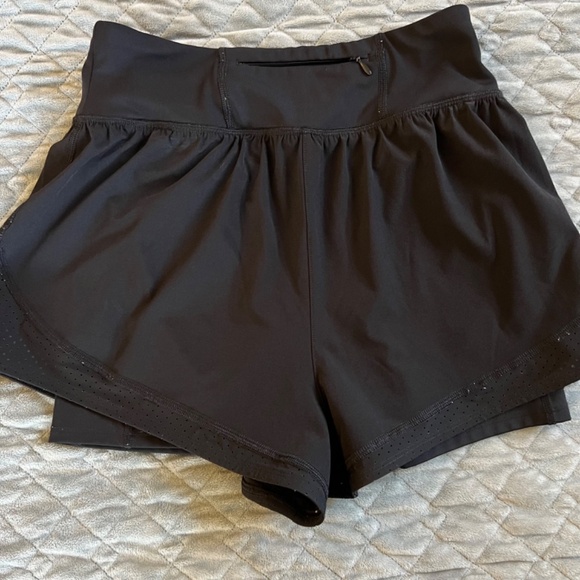 SPANX Shorts Get Moving Flowy Women's Size Small S Black Golf Tennis Workout - Picture 3 of 7